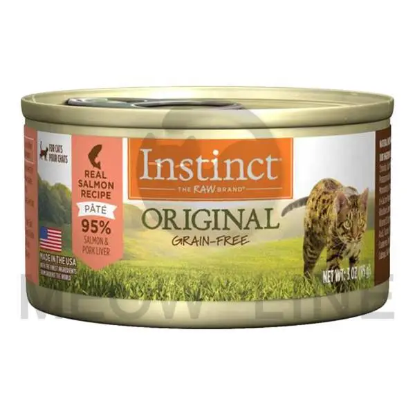 Nature's Variety Instinct 經典無穀物系列 三文魚肉配方貓罐 5.5oz